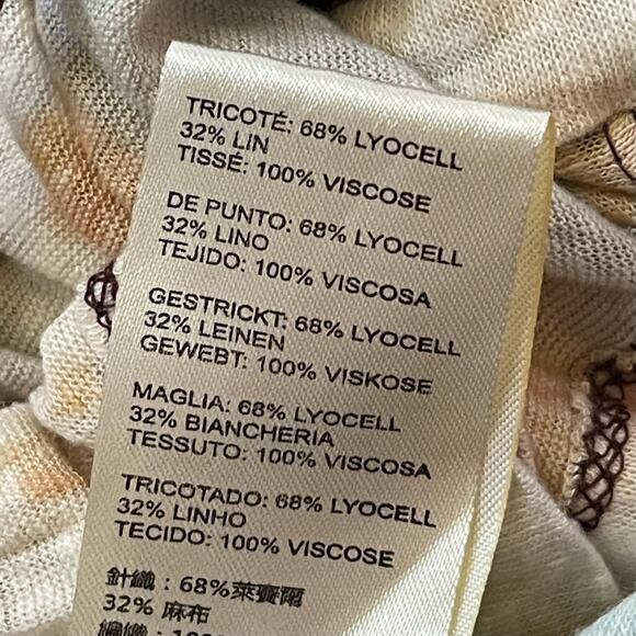 NWT Free People Sandstorm Halter Top - Brown with Multicolors - Beaded - Size S - Picture 8 of 8